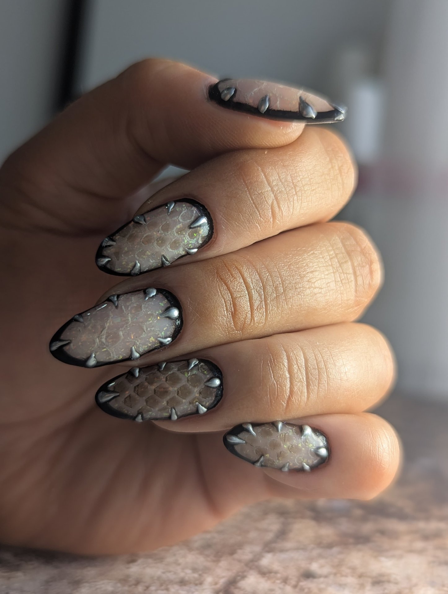 Nail art by Black Thorn Studio 1